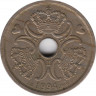  Монета. Дания. 2 кроны 1994 год. ав.