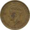 Монета. Британская Западная Африка. 1 шиллинг 1938 год.