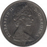 Монета. Канада. 10 центов 1987 год. рев.