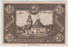 Бона. Нотгельд. Германия. Город Лауххштедт. 10 пфеннигов 1919 год.