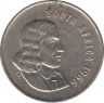 Монета. Южно-Африканская республика (ЮАР). 5 центов 1966 год. Аверс - "SOUTH AFRICA". ав.