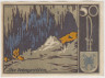 Бона. Нотгельд. Германия. Город Заальфельд. 50 пфеннигов 1921 год. Вариант 1155.4.3. рев.