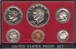 Монета. США. Годовой набор 1976 год. Монетный двор S.