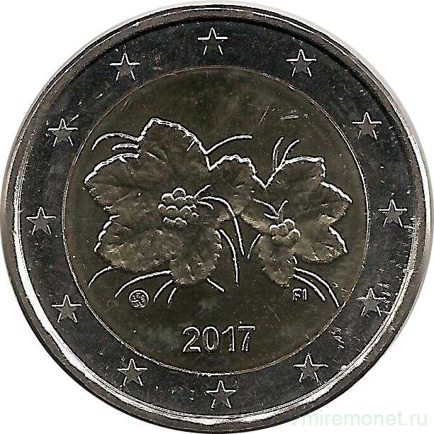 Монеты. Финляндия. Набор евро 8 монет 2017 год. 1, 2, 5, 10, 20, 50 центов, 1, 2 евро.