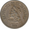 Монета. Сальвадор. 1 колон 1985 год. ав.