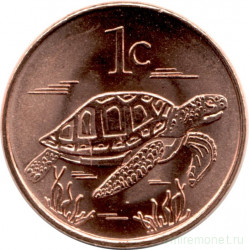Монета. Токелау. 1 цент 2017 год.