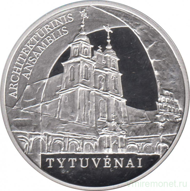 Монета. Литва. 50 литов 2009 год. Титувенай.