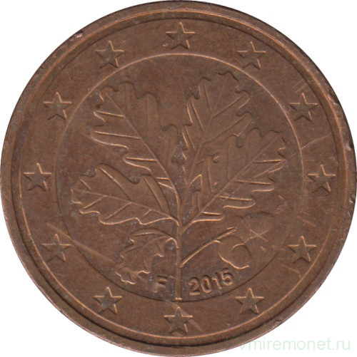 Монета. Германия. 5 центов 2015 год (F).