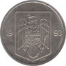Монета. Румыния. 5 лей 1993 год. ав.