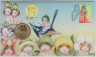 Монета. Австралия. 1 доллар 2016 год. 100 лет заветным австралийским историям "Gumnut Babies". В конверте. конверт.