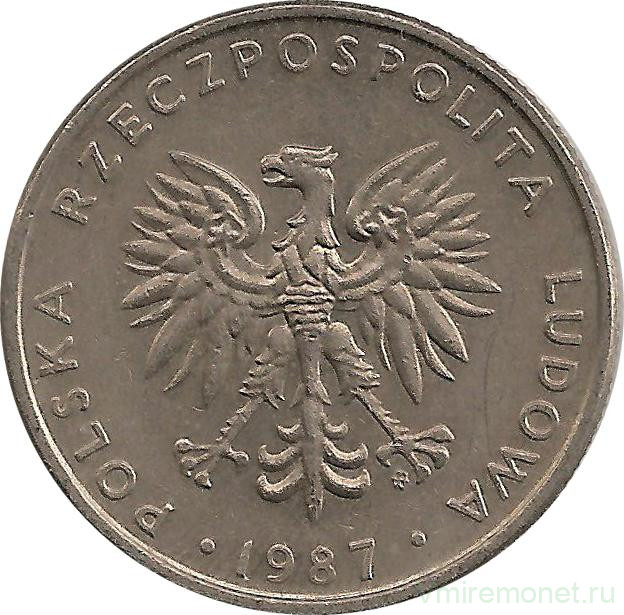 Монета. Польша. 20 злотых 1987 год. 