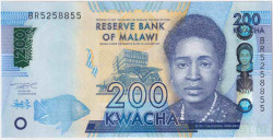 Банкнота. Малави. 200 квачей 2022 год.