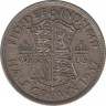 Монета. Великобритания. 1/2 кроны (2.5 шиллинга) 1937 год.  ав.