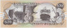 Банкнота. Гайана. 20 долларов 1996 - 2018 года. Тип 30g. рев.