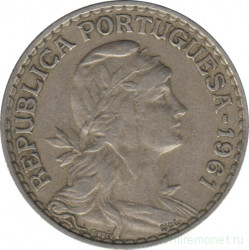 Монета. Португалия. 1 эскудо 1961 год.