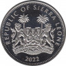 Монета. Сьерра-Леоне. 1 доллар 2022 год. Антилопа. рев.