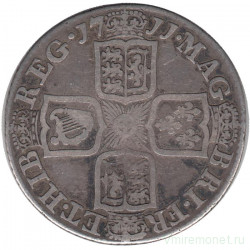 Монета. Великобритания. 1 шиллинг (12 пенсов) 1711 год.