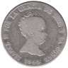 Монета. Испания. 4 реала 1848 год.