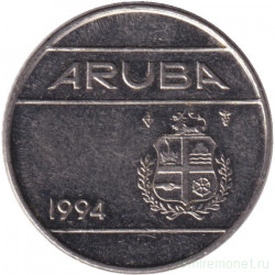 Монета. Аруба. 10 центов 1994 год.
