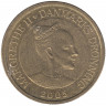 Монета. Дания. 10 крон 2005 год.