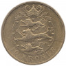 Монета. Дания. 10 крон 2005 год.