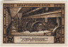Бона. Нотгельд. Германия. Город Биттерфельд. 50 пфеннигов 1921 год. Реверс 2. Вариант 111.3.2. рев.