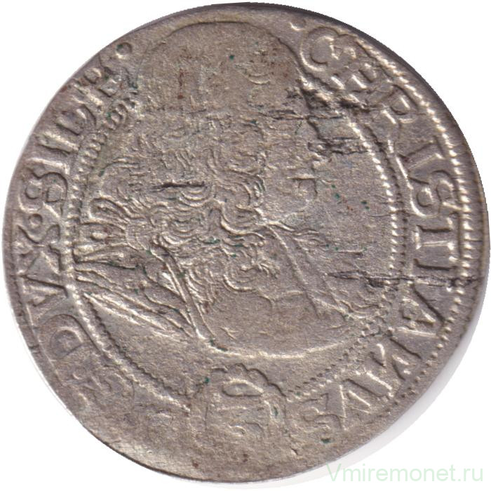 Монета. Германия. Лигниц-Бриг. 3 крейцера 1669 год.