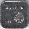 Монета. Аруба. 50 центов 1999 год.   