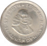 Монета. Южно-Африканская республика (ЮАР). 5 центов 1964 год. рев.