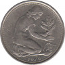 Монета. ФРГ. 50 пфеннигов 1979 год. Монетный двор - Мюнхен (D). ав.