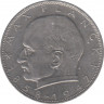 Монета. ФРГ. 2 марки 1969 год. Макс Планк. Монетный двор - Гамбург (J). ав.
