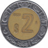 Монета. Мексика. 2 песо 2003 год. ав.