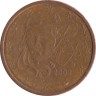 Монета. Франция. 2 цента 2003 год. ав.