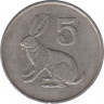 Монета. Зимбабве. 5 центов 1982 год. рев.