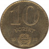  Монета. Венгрия. 10 форинтов 1986 год. ав.