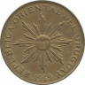 Монета. Уругвай. 10 песо 1969 год. рев.