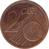 Монета. Германия. 2 цента 2009 год. (G). рев.