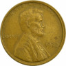 Монета. США. 1 цент 1972 год. ав
