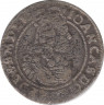 Монета. Польша. Шостак (6 грошей) 1664 год. Ян Казимир Ваза II. АТ. ав.