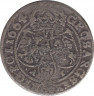 Монета. Польша. Шостак (6 грошей) 1664 год. Ян Казимир Ваза II. АТ. рев.
