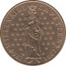  Монета. Франция. 10 франков 1987 год. 1000 лет династии Капетингов.  ав.