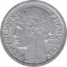 Монета. Франция. 1 франк 1945 год. Монетный двор - Бомон-ле-Роже. рев.