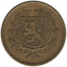 Аверс. Монета. Финляндия. 5 марок 1933 год.