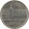 Монета. ГДР. 5 марок 1984 года. Лейпциг - Старая Ратуша. ав