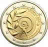 Монета. Греция. 2 евро 2011 год. XIII Всемирные специальные Олимпийские игры. ав