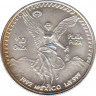 Монета. Мексика. 1/10 унции 1992 год. Свобода. ав.