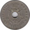Монета. Бельгия. 10 сантимов 1906 год. BELGIE. Перечекан с 1905 года. ав.