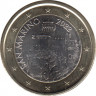 Монета. Сан-Марино. 1 евро 2022 год. ав.