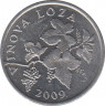 Монета. Хорватия. 2 липы 2009 год. ав.