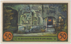 Бона. Нотгельд. Германия. Город Хорн. 50 пфеннигов 1921 год. Вариант 629.3.1.1.